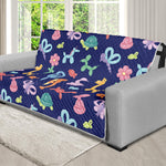 Animal Balloon Pattern Print Futon Protector