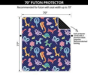 Animal Balloon Pattern Print Futon Protector