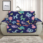 Animal Balloon Pattern Print Half Sofa Protector