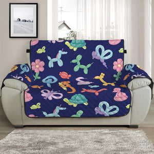 Animal Balloon Pattern Print Half Sofa Protector