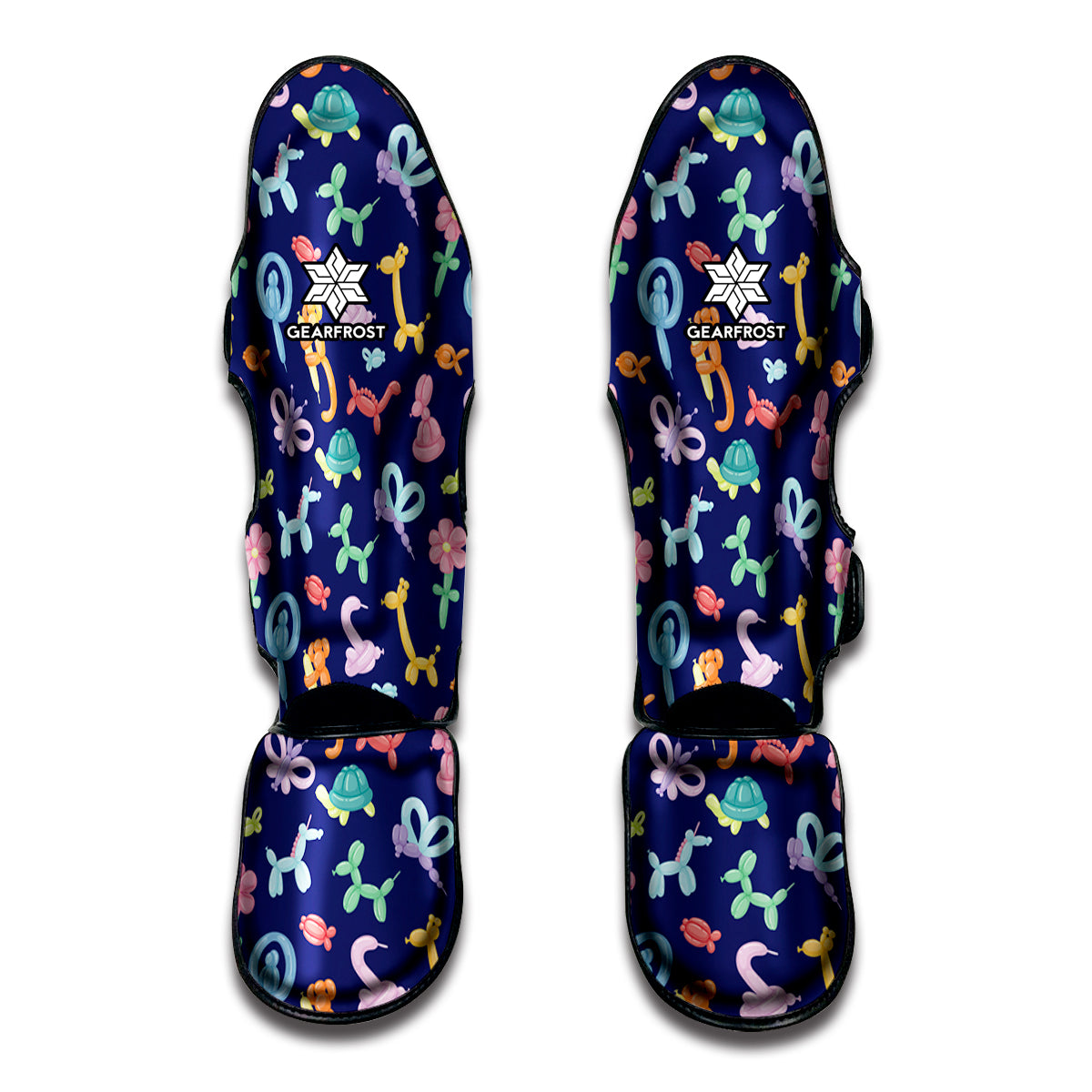 Animal Balloon Pattern Print Muay Thai Shin Guard