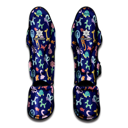 Animal Balloon Pattern Print Muay Thai Shin Guard