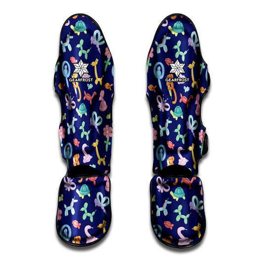 Animal Balloon Pattern Print Muay Thai Shin Guard