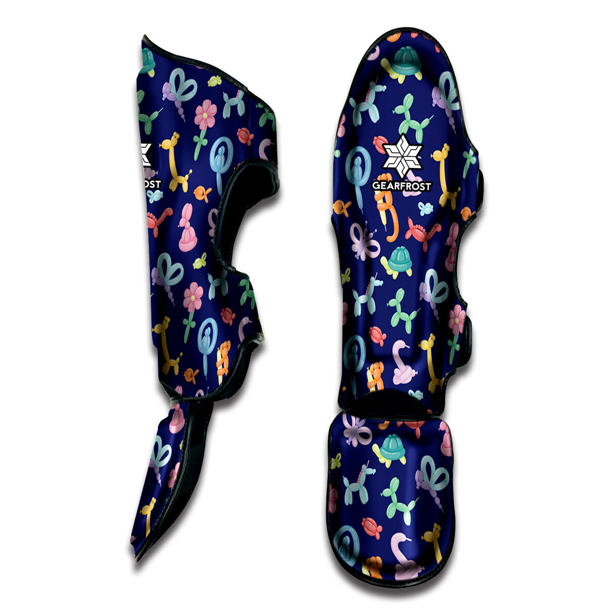 Animal Balloon Pattern Print Muay Thai Shin Guard
