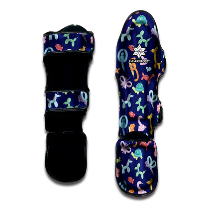 Animal Balloon Pattern Print Muay Thai Shin Guard