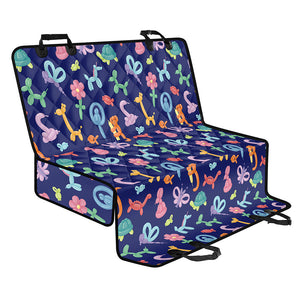 Animal Balloon Pattern Print Pet Car Back Seat Cover