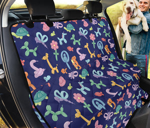 Animal Balloon Pattern Print Pet Car Back Seat Cover