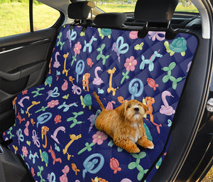 Animal Balloon Pattern Print Pet Car Back Seat Cover