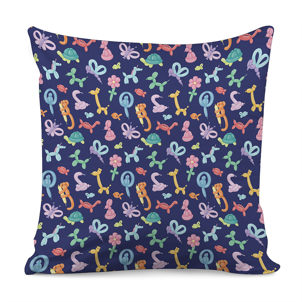 Animal Balloon Pattern Print Pillow Cover