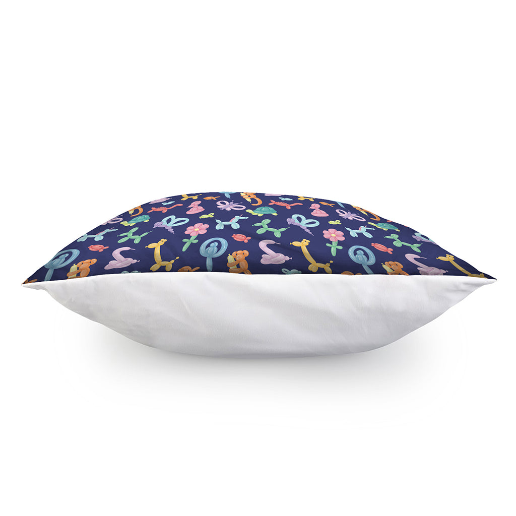 Animal Balloon Pattern Print Pillow Cover
