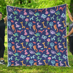 Animal Balloon Pattern Print Quilt