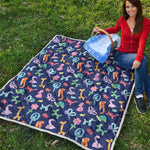 Animal Balloon Pattern Print Quilt