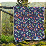 Animal Balloon Pattern Print Quilt