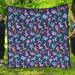 Animal Balloon Pattern Print Quilt