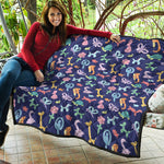 Animal Balloon Pattern Print Quilt