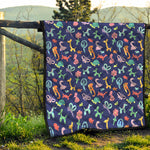 Animal Balloon Pattern Print Quilt