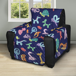 Animal Balloon Pattern Print Recliner Protector