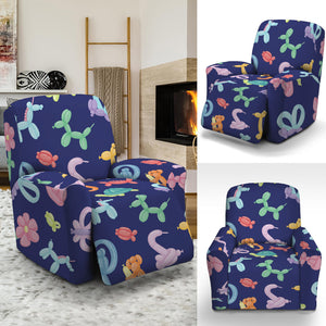 Animal Balloon Pattern Print Recliner Slipcover