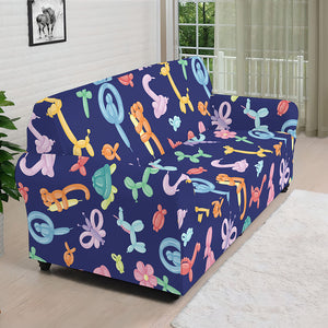 Animal Balloon Pattern Print Sofa Cover