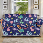 Animal Balloon Pattern Print Sofa Protector