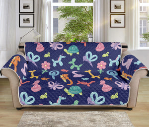 Animal Balloon Pattern Print Sofa Protector