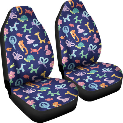 Animal Balloon Pattern Print Universal Fit Car Seat Covers
