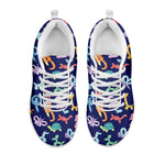 Animal Balloon Pattern Print White Sneakers