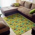 Animal Camping Pattern Print Floor Mat