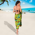 Animal Camping Pattern Print Beach Sarong Wrap