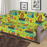 Animal Camping Pattern Print Sofa Protector