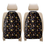 Animal Wizard Pattern Print Car Seat Organizers