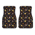 Animal Wizard Pattern Print Front Car Floor Mats