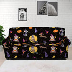 Animal Wizard Pattern Print Sofa Cover