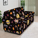Animal Wizard Pattern Print Sofa Cover