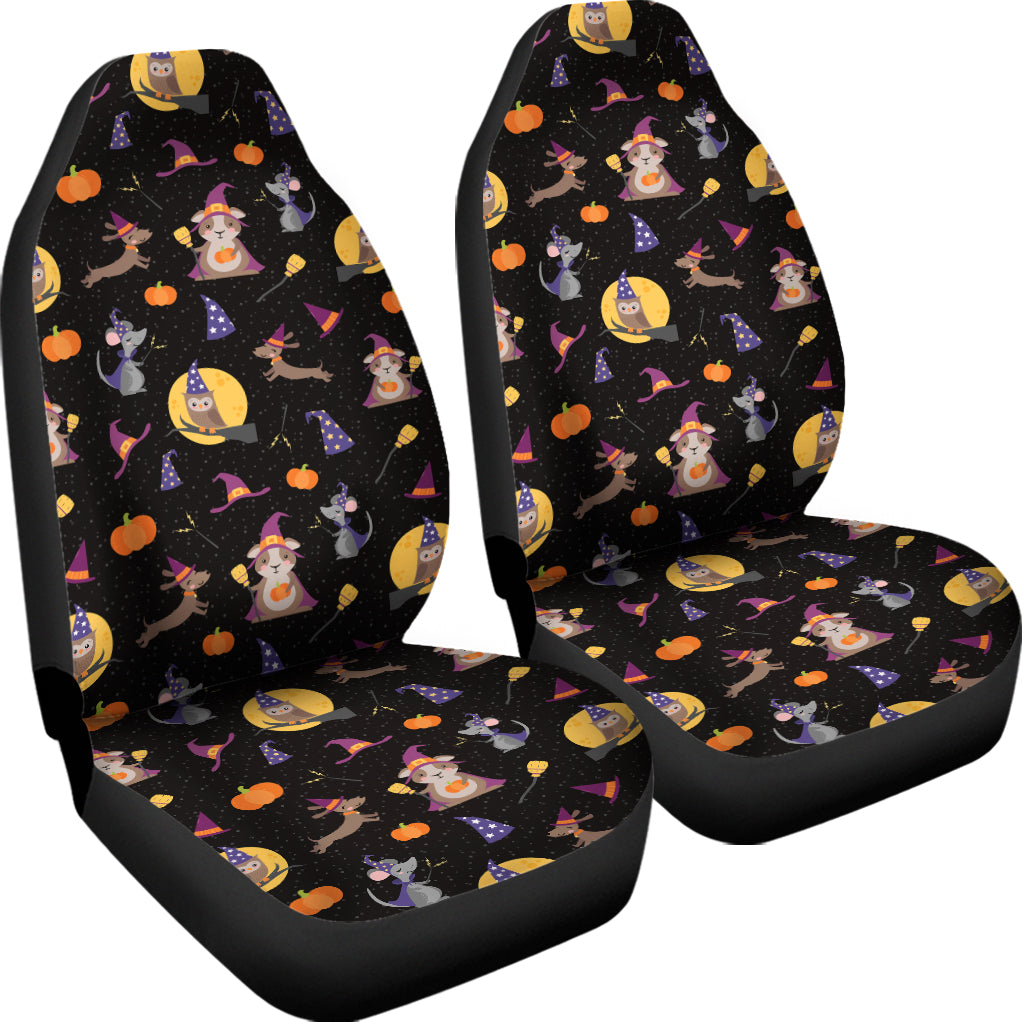 Animal Wizard Pattern Print Universal Fit Car Seat Covers