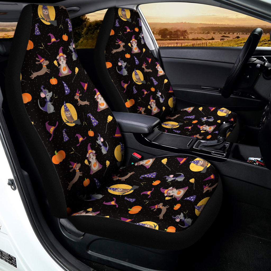 Animal Wizard Pattern Print Universal Fit Car Seat Covers
