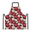 Apple Pattern Print Apron