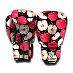Apple Pattern Print Boxing Gloves