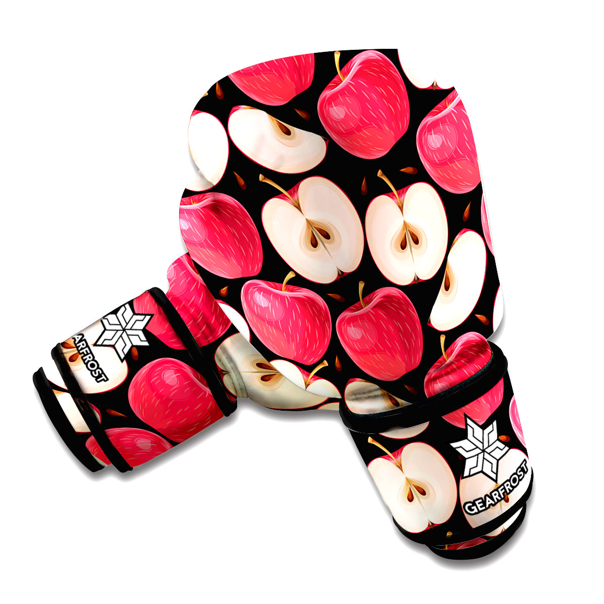 Apple Pattern Print Boxing Gloves