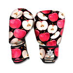 Apple Pattern Print Boxing Gloves