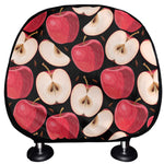 Apple Pattern Print Car Headrest Covers