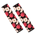 Apple Pattern Print Car Seat Belt Covers