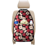 Apple Pattern Print Car Seat Organizers