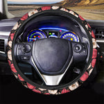 Apple Pattern Print Car Steering Wheel Cover