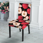 Apple Pattern Print Dining Chair Slipcover