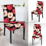 Apple Pattern Print Dining Chair Slipcover