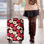 Apple Pattern Print Luggage Cover
