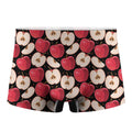 Apple Pattern Print Men's Boxer Briefs