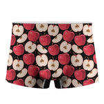Apple Pattern Print Men's Boxer Briefs