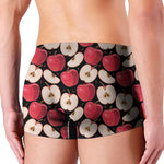 Apple Pattern Print Men's Boxer Briefs